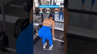 Know the difference ✅ Bent Over Row. #backworkouttips #bentoverrows #upperbody #fit #forbeginners
