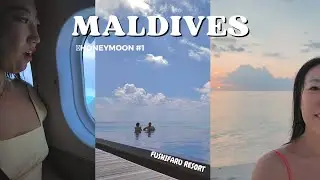 A Week in Maldives | Honeymoon Vlog Pt.1, Sydney to Maldives, Singapore air, Fushifaru resort