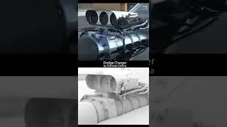 Most detailed 3D Dodge Charger from Fast And Furious in the world)