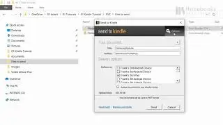 How to use the Kindle Send-to Extension | The Ultimate Kindle Tutorial