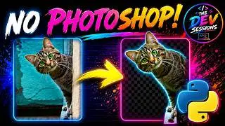 🔥 Remove Any Image Background with Python | No Photoshop Needed! 