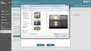 10.  Creating a standard campaign in Mass Planner 2