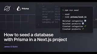 Prisma and Nextjs Tutorial - Automatically Seed Your PlanetScale Database