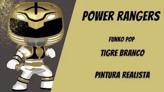 Power Rangers funko pintura realista #trending #youtubeshorts #shorts