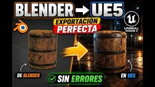 Cómo Exportar Modelos de Blender a Unreal Engine 5