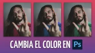 CAMBIA UN COLOR EN TUS FOTOS - Tutorial Photosohp