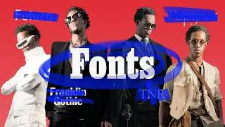 Font-pairing wisdom's font-inspired looks