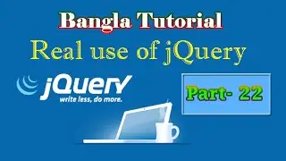 Real use of jQuery - Datepicker Widget (Part-22)