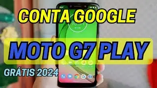 REMOVER CONTA GOOGLE MOTOROLA MOTO G7 PLAY MÉTODO ATUALIZADO