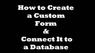 WIX How to Create a Custom Form & Connect It to a Database