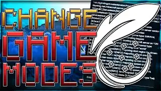 How To Change Gamemodes In Feather Client Servers!