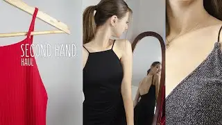 SECOND HAND HAUL: ПЛАТЬЯ НА НОВЫЙ ГОД ИЗ СЕКОНД ХЕНДА