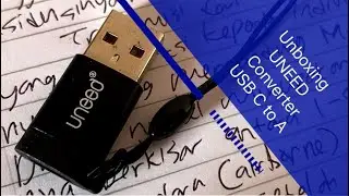 Unboxing Converter USB type C ke USB type A by Uneed Indonesia (dites dengan kabel data iPhone)