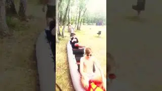 Стажируем молодого капитана байдарки