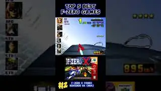 TOP 5 F-ZERO GAMES! #fzero #nintendo #videogames