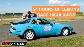 24 HOURS OF LEMONS RACE HIGHLIGHTS 2024