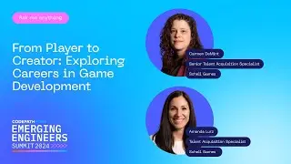 CodePath EES2024 SCHELL GAMES - From Player to Creator: Exploring Careers in Game Development