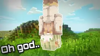 Minecraft, But I Have An Inverted Screen...