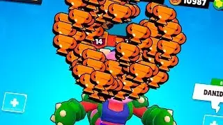 КАК ПОЛУЧИТЬ ЗА ОДИН РАЗ КУЧУ КУБКОВ? - BRAWL STARS!