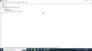 Java Program To Find the area of Circle