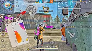 Best Settings ⚙️iPhone 8📱DPI + HUD🍀Free Fire highlights 👑💕