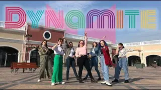 [KPOP IN PUBLIC] BTS - 'DYNAMITE' DANCE COVER | (K.O.T CAFE) Latvia