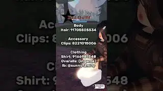 1 Fall Outfit Code For You!