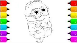 Drawing for children | MINION | Coloring Pages