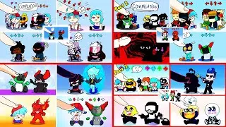 The Best Friday Night Funkin' Animations On YouTube - Anime Chibi Fnf vs Finger Compilation !