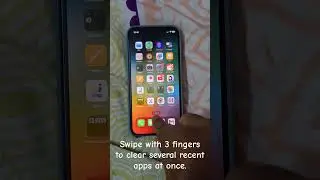 How to remove several apps from recent apps in iphone #shorts #iphone