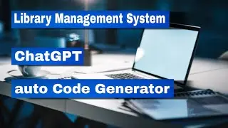Library Management System Python Project | ChatGPT Code Generator | Easy to Understand for Beginners