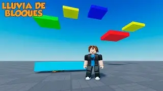 LLUVIA DE BLOQUES MOMENTOS DIVERTIDOS (ROBLOX)