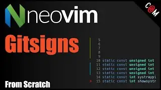 Neovim - Gitsigns Powerful Git Plugin for Neovim