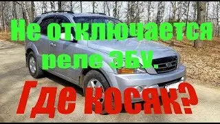 KIA Sorento. Не отключается реле ЭБУ, где косяк?