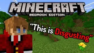 Java Expert Plays Bedrock Minecraft For The First Time