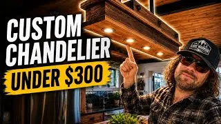 DIY Kitchen Chandelier | Easy and Inexpensive Project!