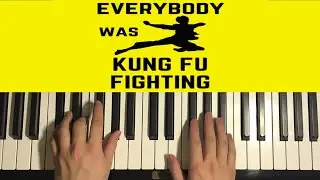 How To Play - Carl Douglas - Kung Fu Fighting (Piano Tutorial Lesson)