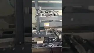 My customer's old screws factory bought packing line from us and well working now.  #packingmachine