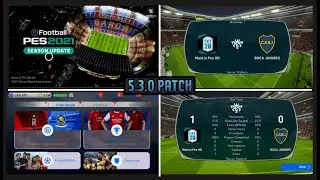 PES 2021 MOBILE V5.3.0 DARK MODE OBB PATCH