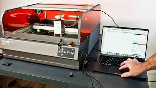 Creality Falcon2 Pro - Laser Engraver - Setup & Calibrait