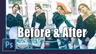 Before After - Photoshop CC & Lightroom Classic CC