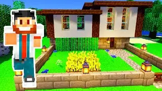 Minecraft Modern Survival Starter House!