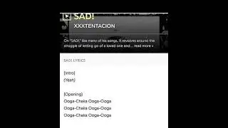 Sad! Ooga Chaka (Full Version, Synced)