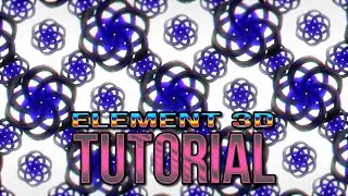 Element 3D animation Flower | After Effects Tutorial Background #356