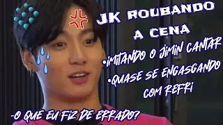 Jungkook roubando a cena