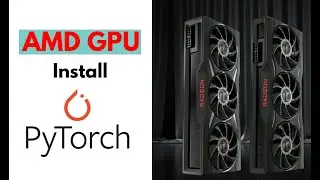 AMD GPU install Pytorch (2.0 or 1.13.1) - step by step guide and test run Pytorch