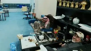 ربع الديوانية  و أبومبارك الخرافي وصينية سيباس بالفرن