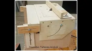 Construye tu Mesa fresadora Horizontal y Vertical! / Make a router table vertical horizontal