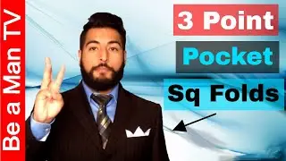 Three Point Pocket Square Folds