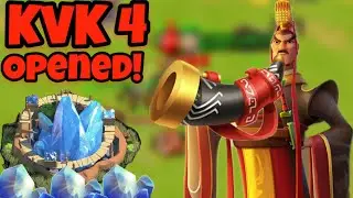 KVK 4 has opened! Let’s grind! (Calming) Rise of Kingdoms